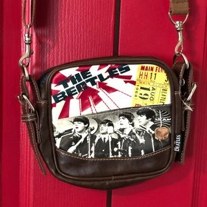 Official Beatles mini leather purse